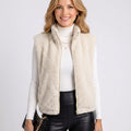 Teddy Zip Front Layering Style