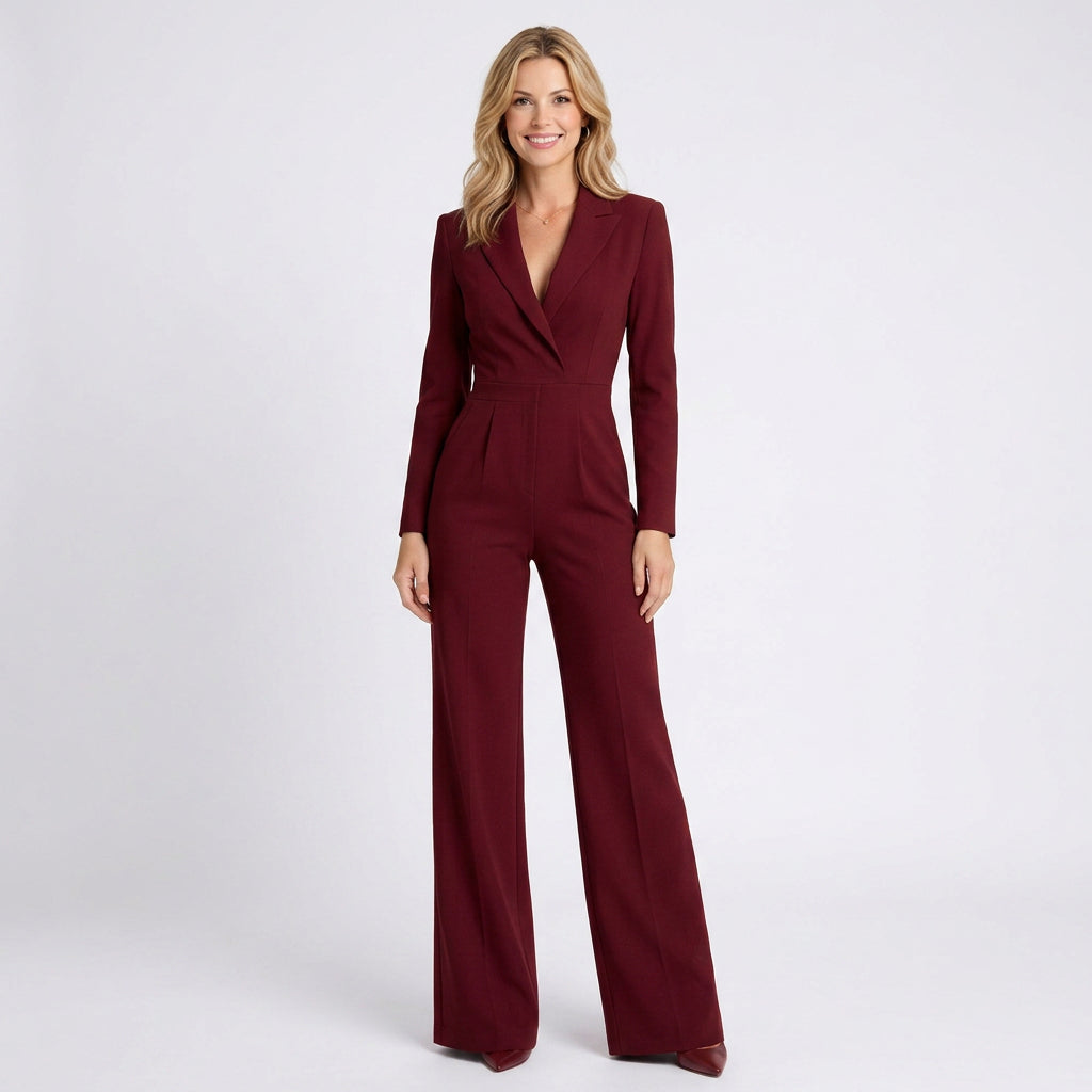 Jumpsuit – Tailored Wide Leg Blazer Style