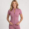 Activewear Set – Zip Front Top and Leggings Sport Style