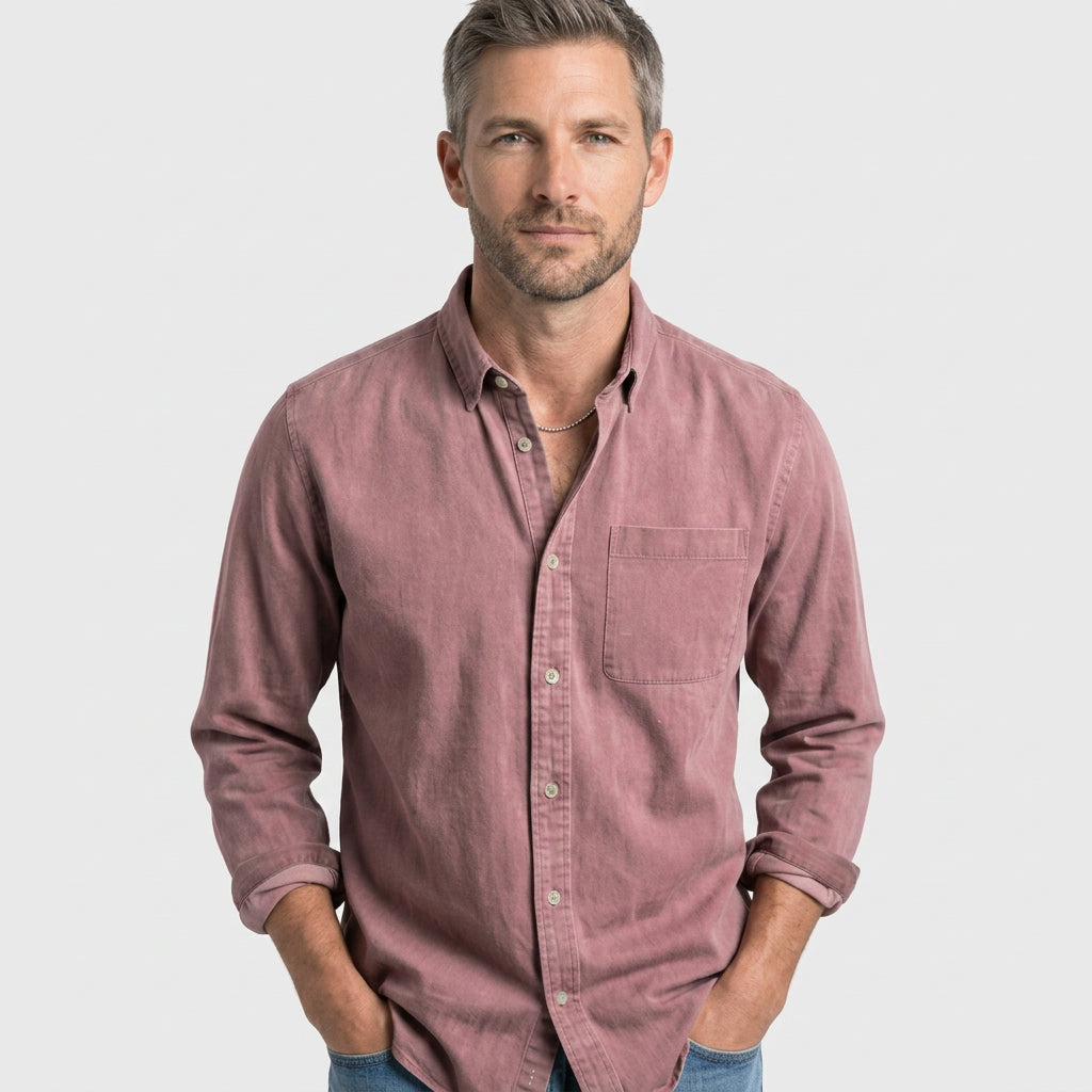 Men’s Relaxed Fit Casual Shirt
