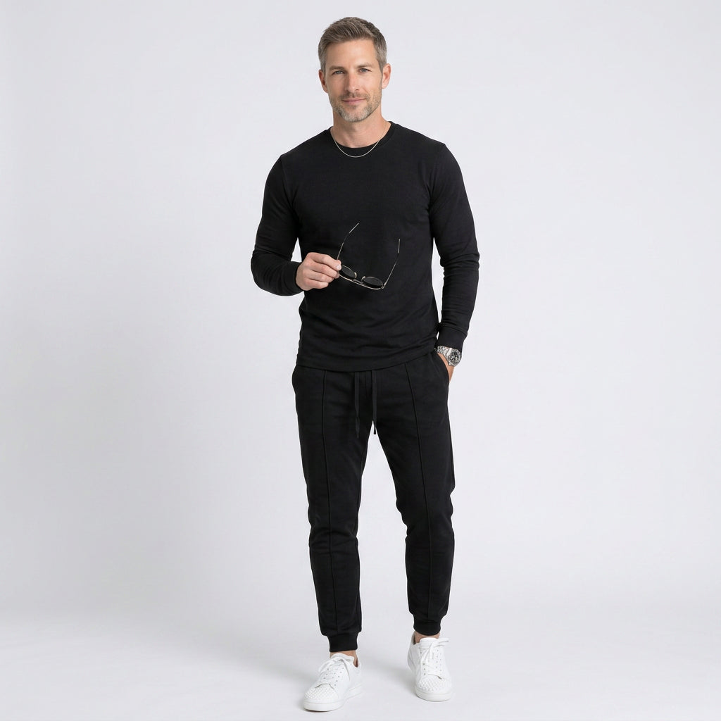Tracksuit Set – Long Sleeve Top and Joggers Casual Style