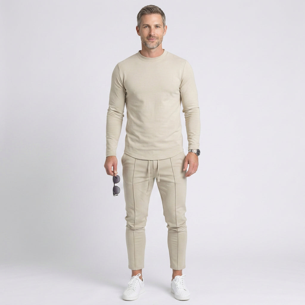 Tracksuit Set – Long Sleeve Top and Joggers Casual Style
