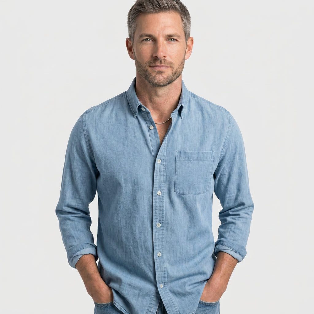 Men’s Relaxed Fit Casual Shirt