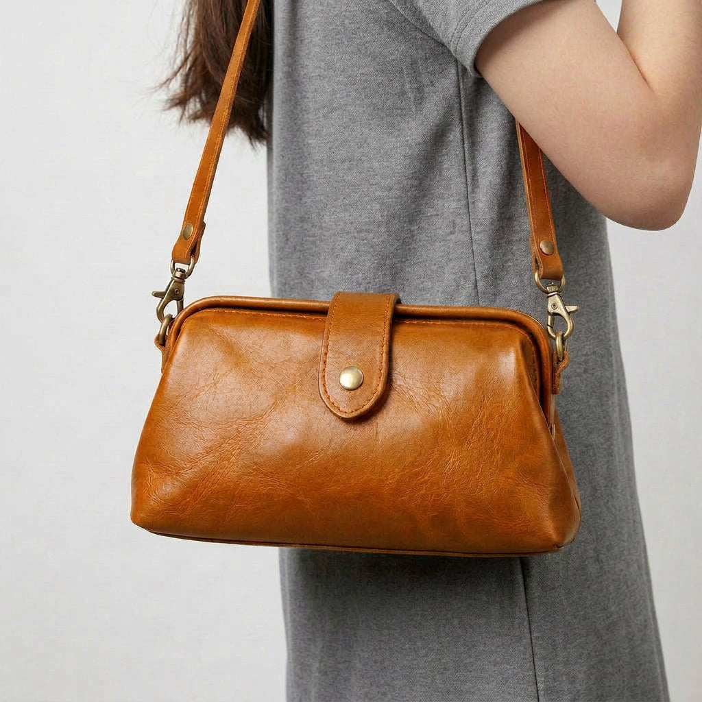 Shoulder Bag – Snap Closure Structured Style