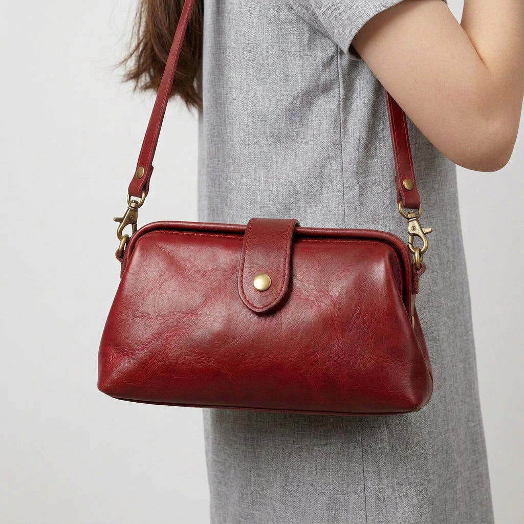 Shoulder Bag – Snap Closure Structured Style