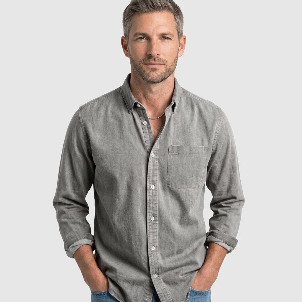 Men’s Relaxed Fit Casual Shirt