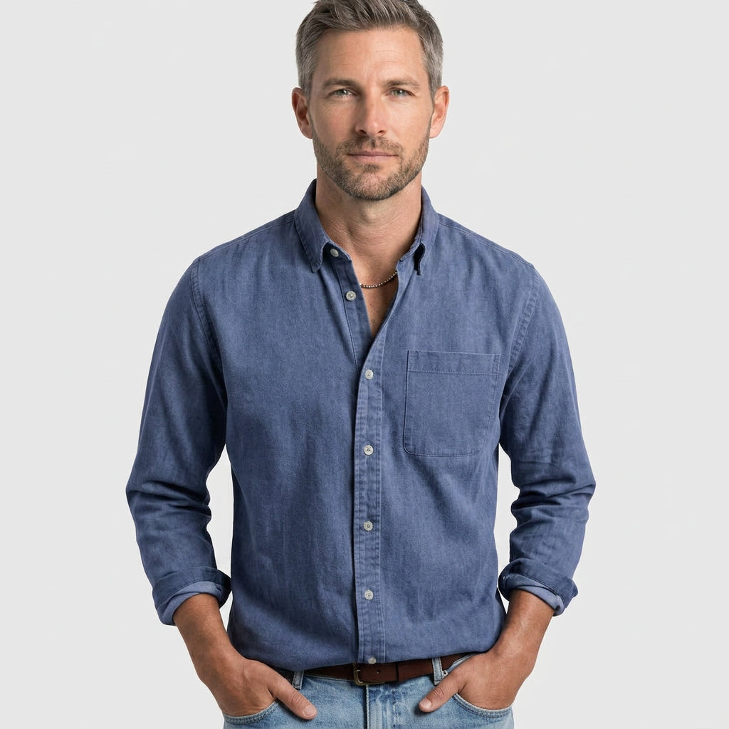 Men’s Relaxed Fit Casual Shirt