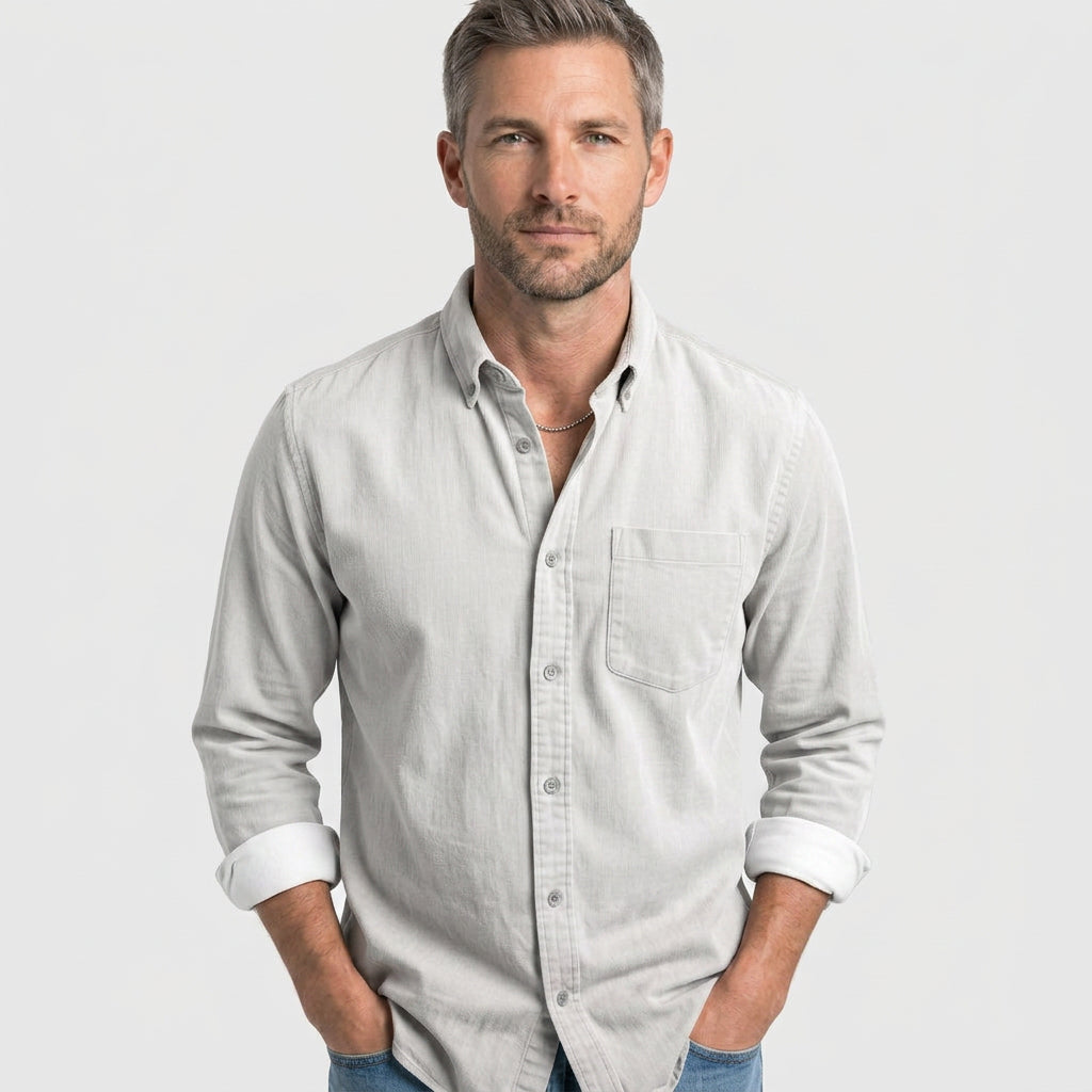 Men’s Relaxed Fit Casual Shirt
