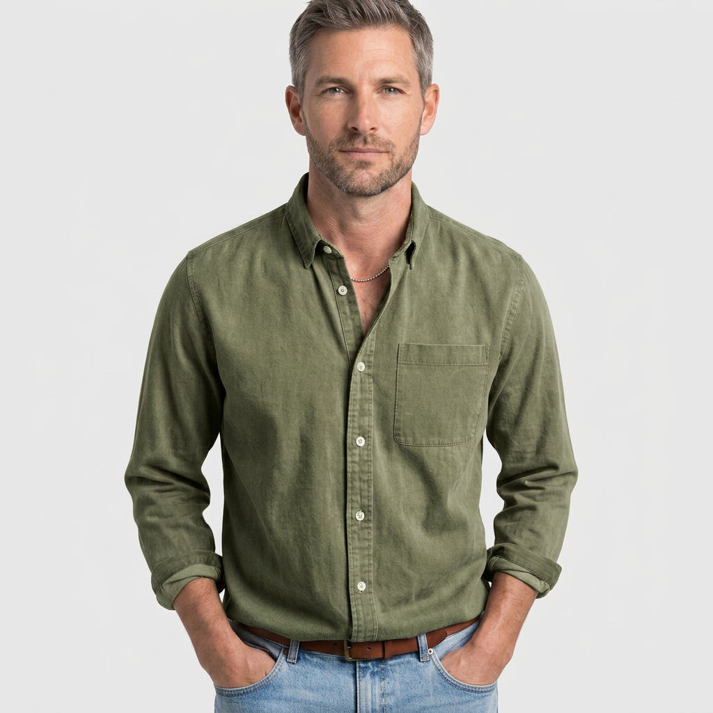 Men’s Relaxed Fit Casual Shirt