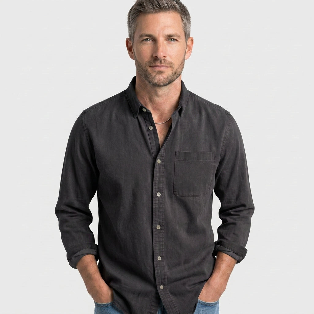 Men’s Relaxed Fit Casual Shirt
