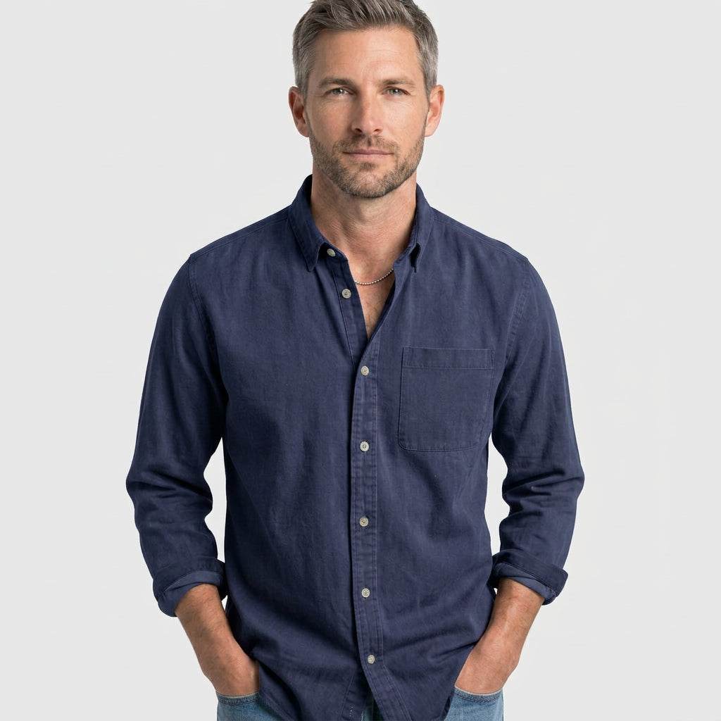 Men’s Relaxed Fit Casual Shirt