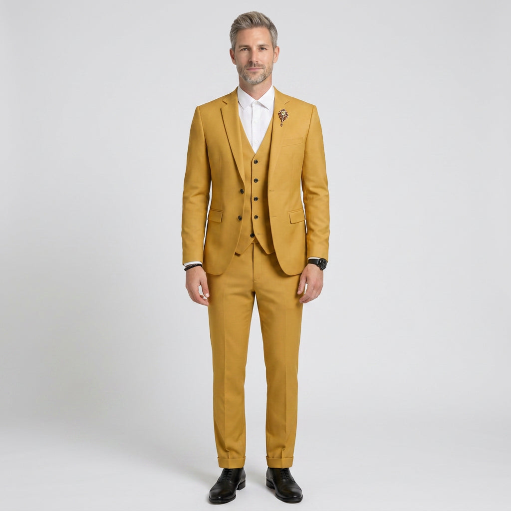 Men’s Three Piece Slim Fit Suit
