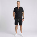 Men’s Polo Shirt and Shorts Set