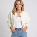 Cardigan – Pearl Trim Open Front Elegant Style