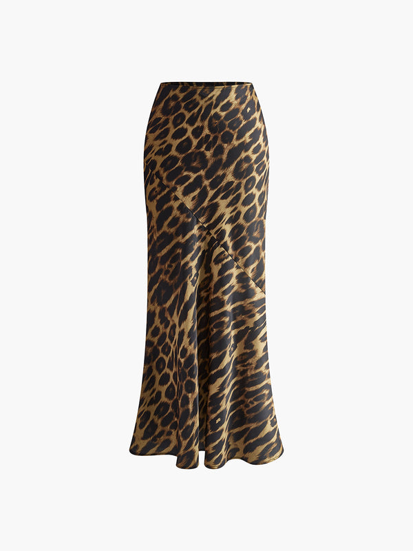 Maxi Skirt – Animal Print Slim Style