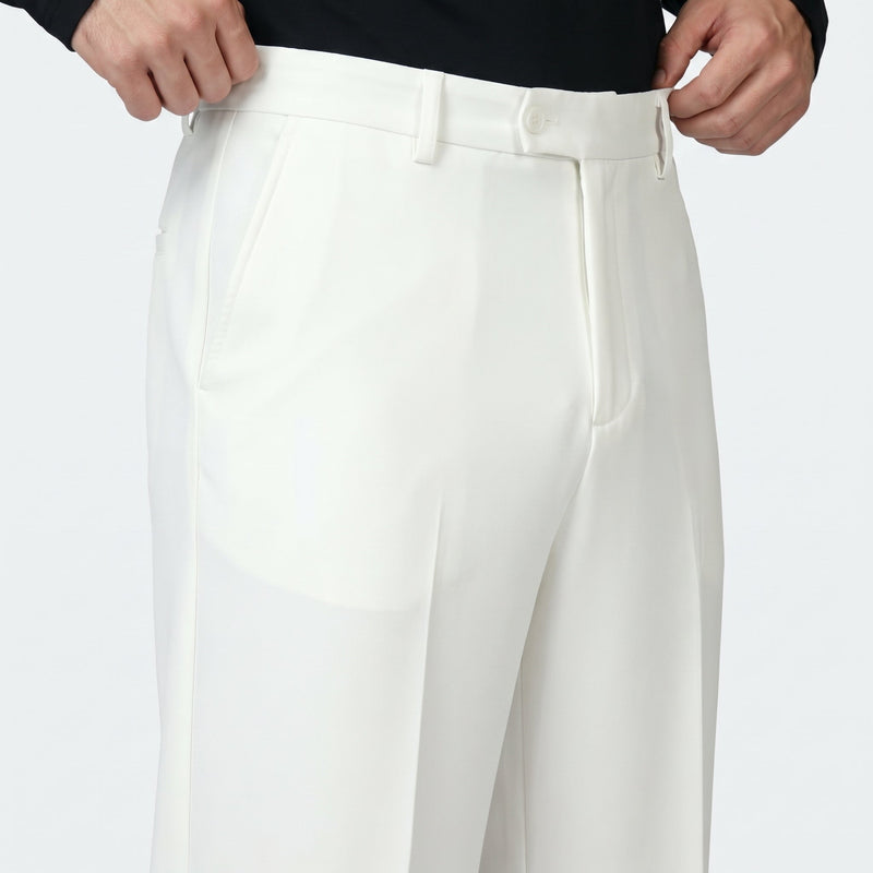 Men’s Wide Leg Tailored Trousers