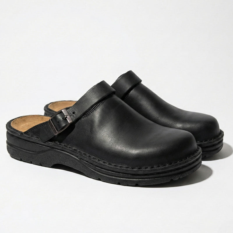 Men’s Buckle Strap Clogs