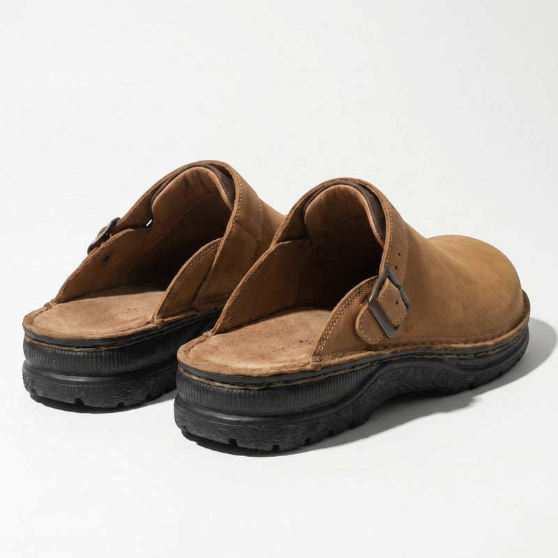 Men’s Buckle Strap Clogs