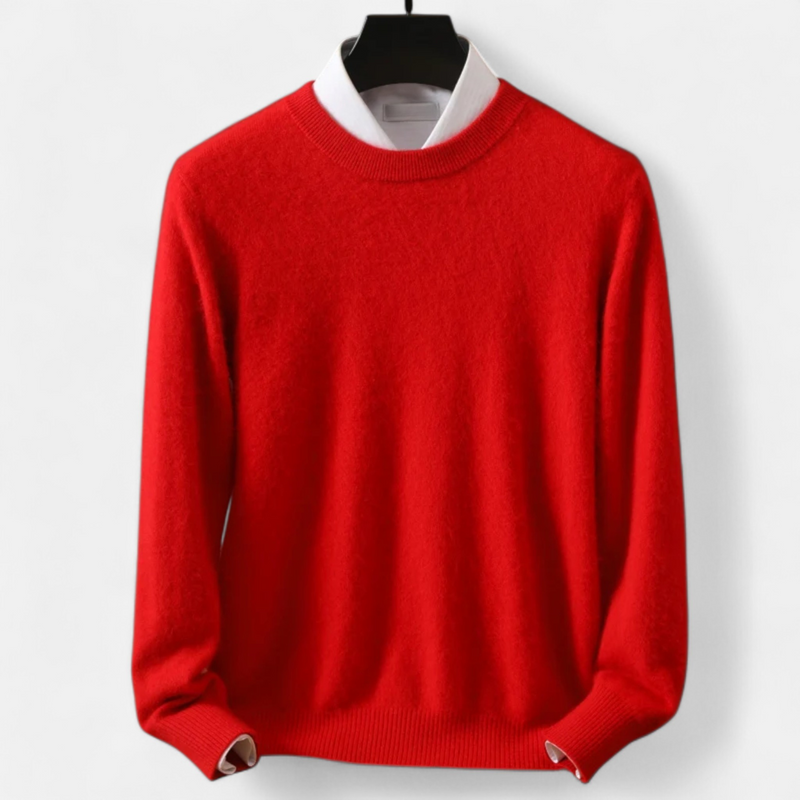 Men’s Crew Neck Knit Sweater