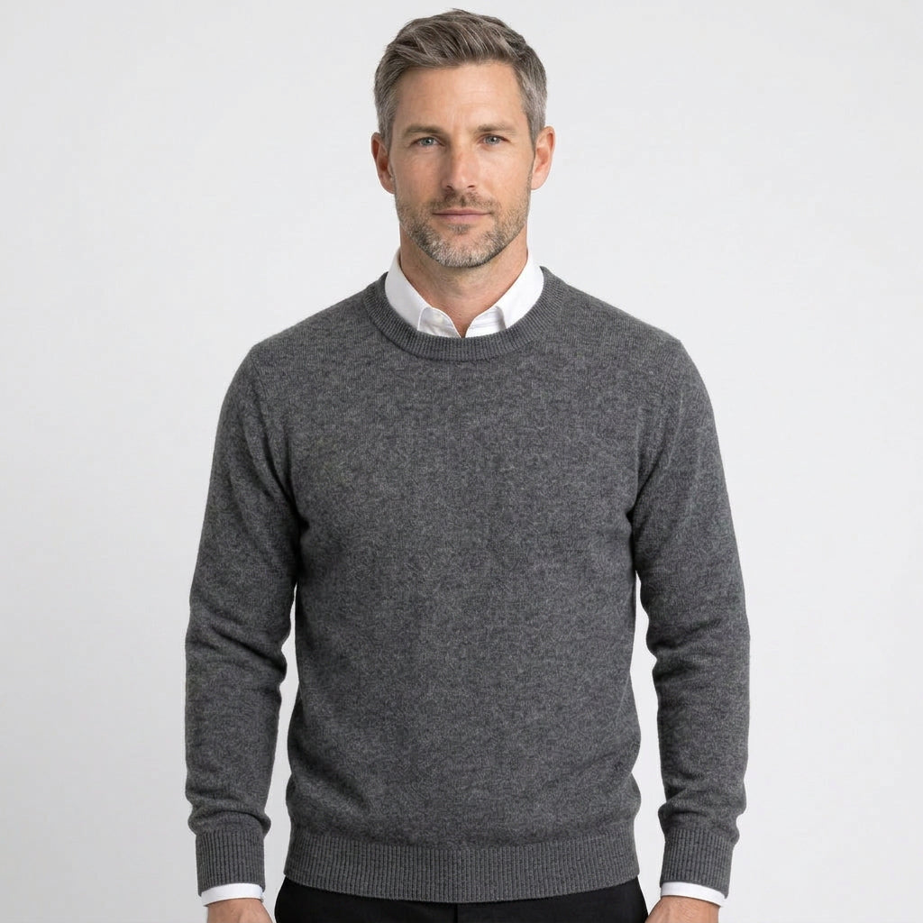 Men’s Crew Neck Knit Sweater