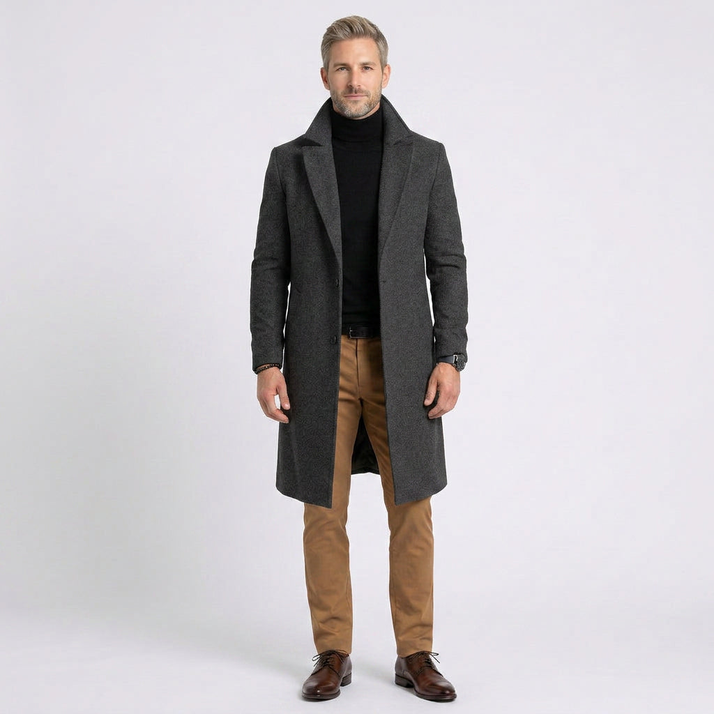 Men’s Tailored Long Coat
