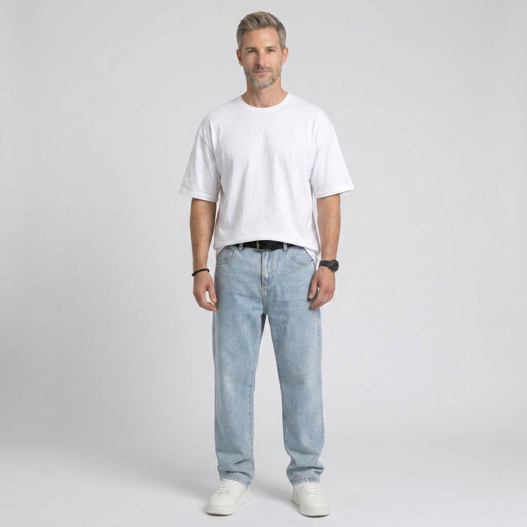 Men’s Wide Leg Jeans