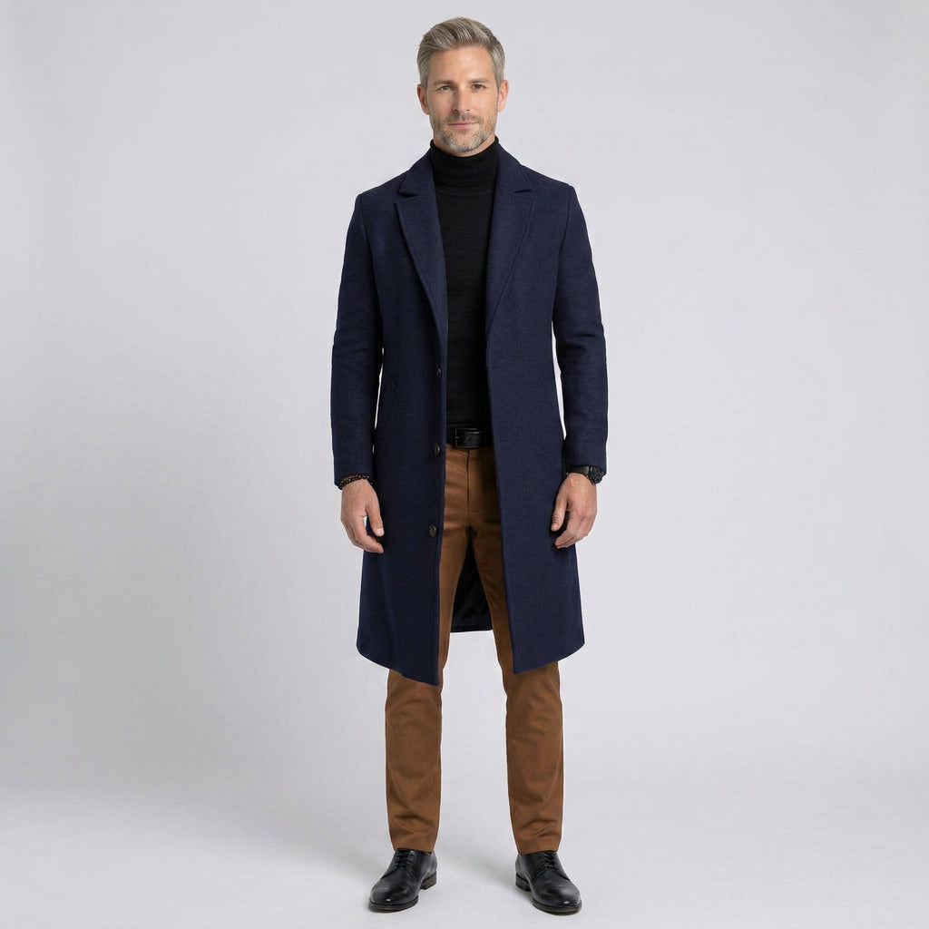 Men’s Tailored Long Coat