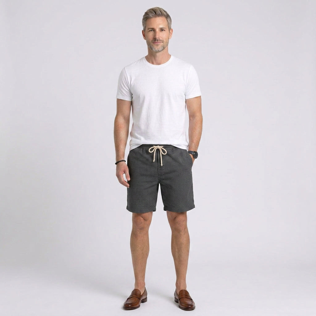 Men’s Drawstring Casual Shorts