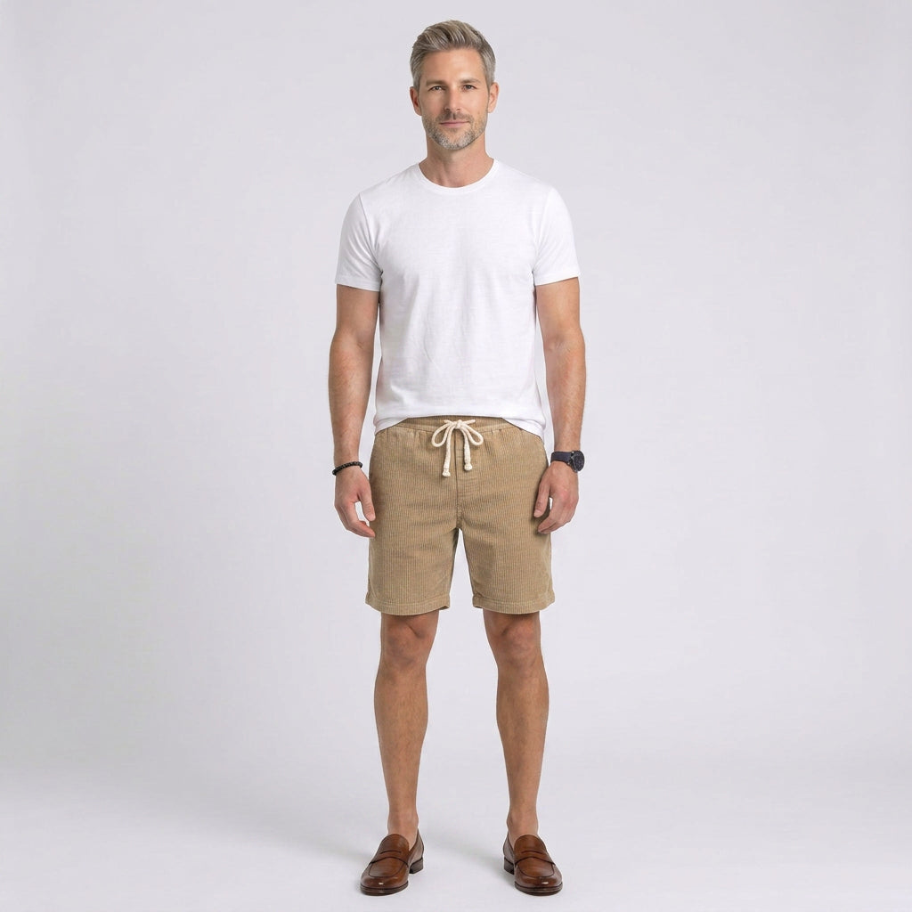 Men’s Drawstring Casual Shorts
