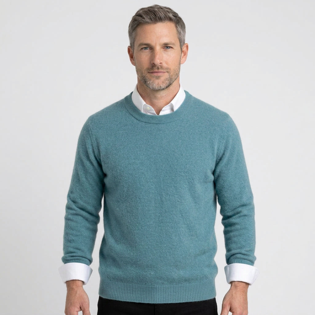 Men’s Crew Neck Knit Sweater