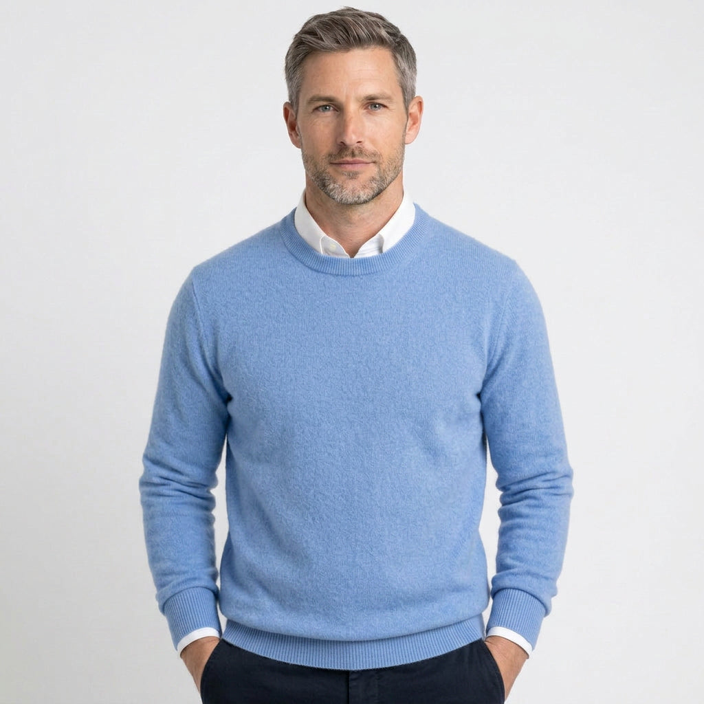 Men’s Crew Neck Knit Sweater
