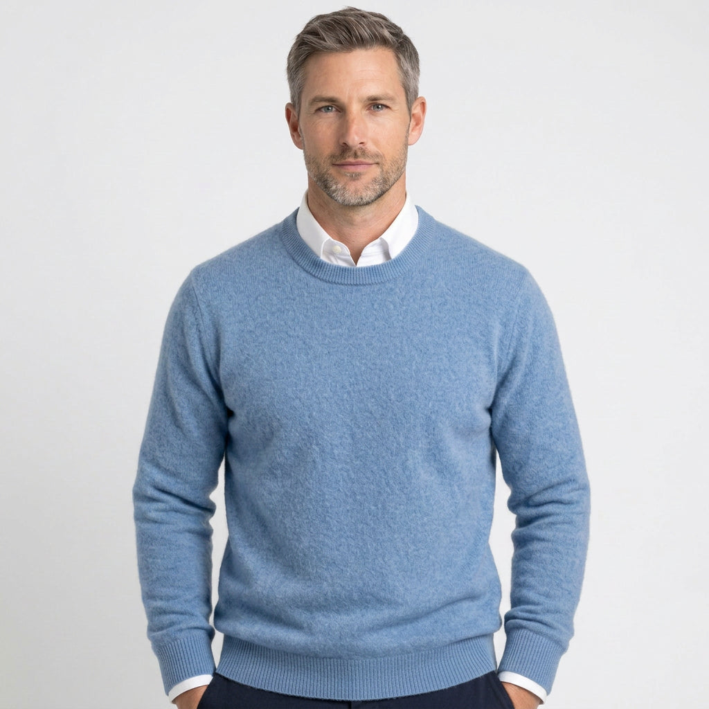 Men’s Crew Neck Knit Sweater