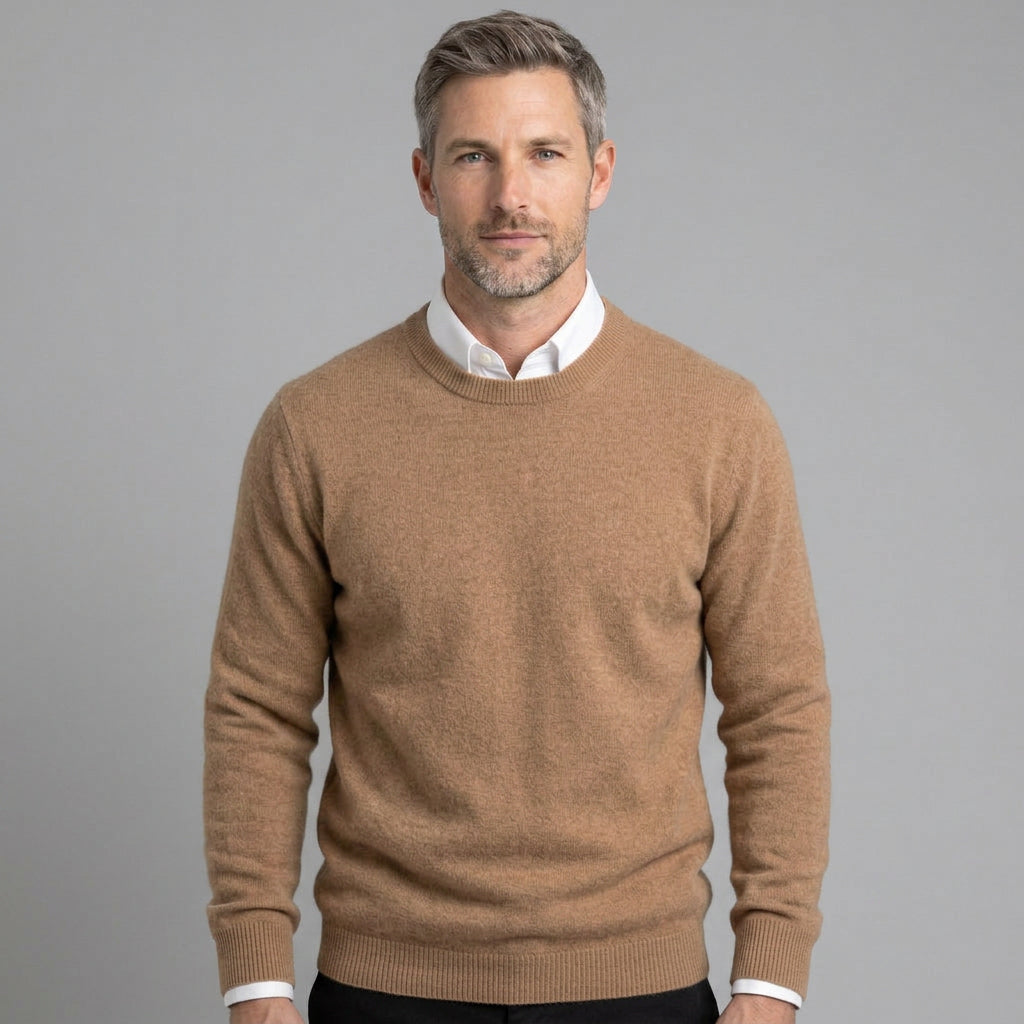 Men’s Crew Neck Knit Sweater
