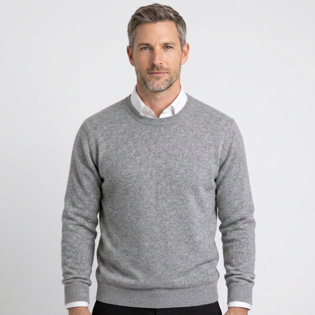 Men’s Crew Neck Knit Sweater