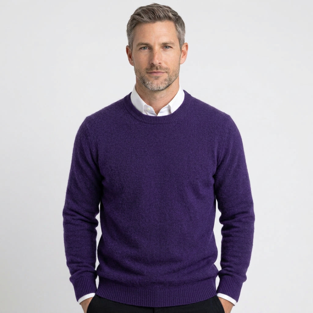Men’s Crew Neck Knit Sweater