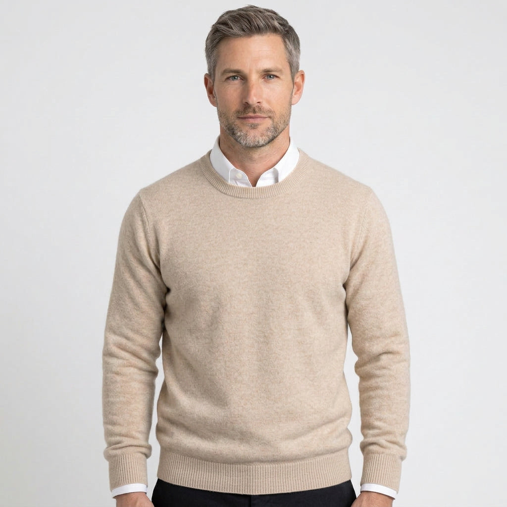 Men’s Crew Neck Knit Sweater
