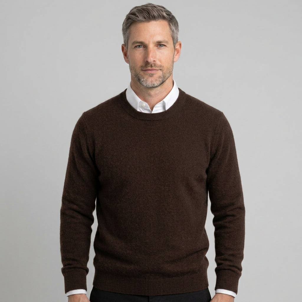 Men’s Crew Neck Knit Sweater