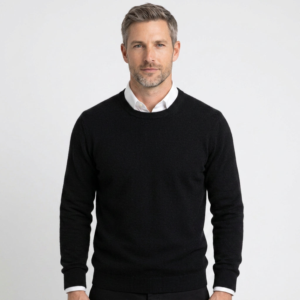Men’s Crew Neck Knit Sweater