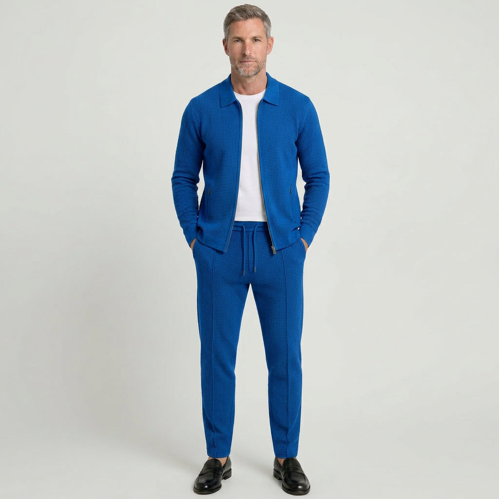 Men’s Zip Jacket Tracksuit Set