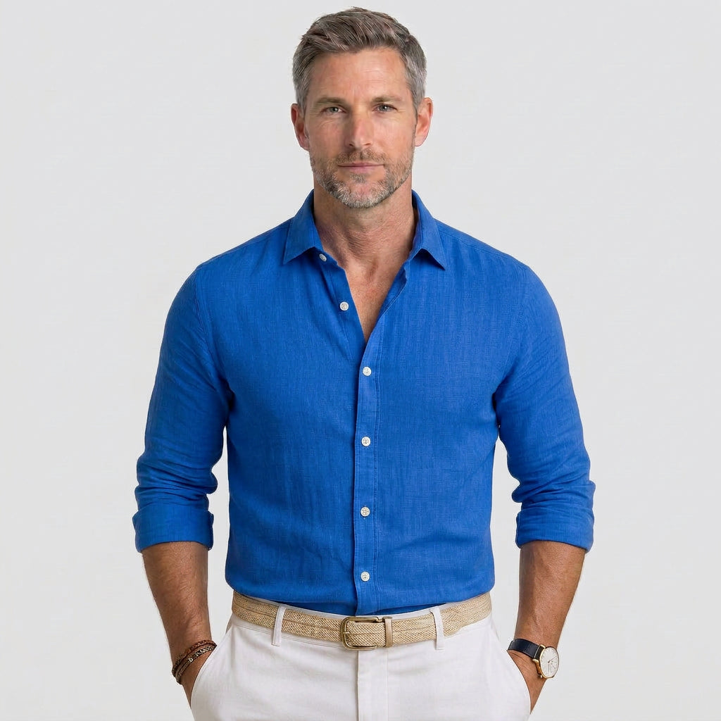 Men’s Slim Fit Button Up Shirt