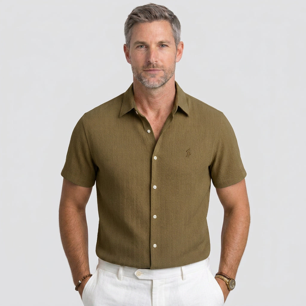Men’s Short Sleeve Knit Shirt