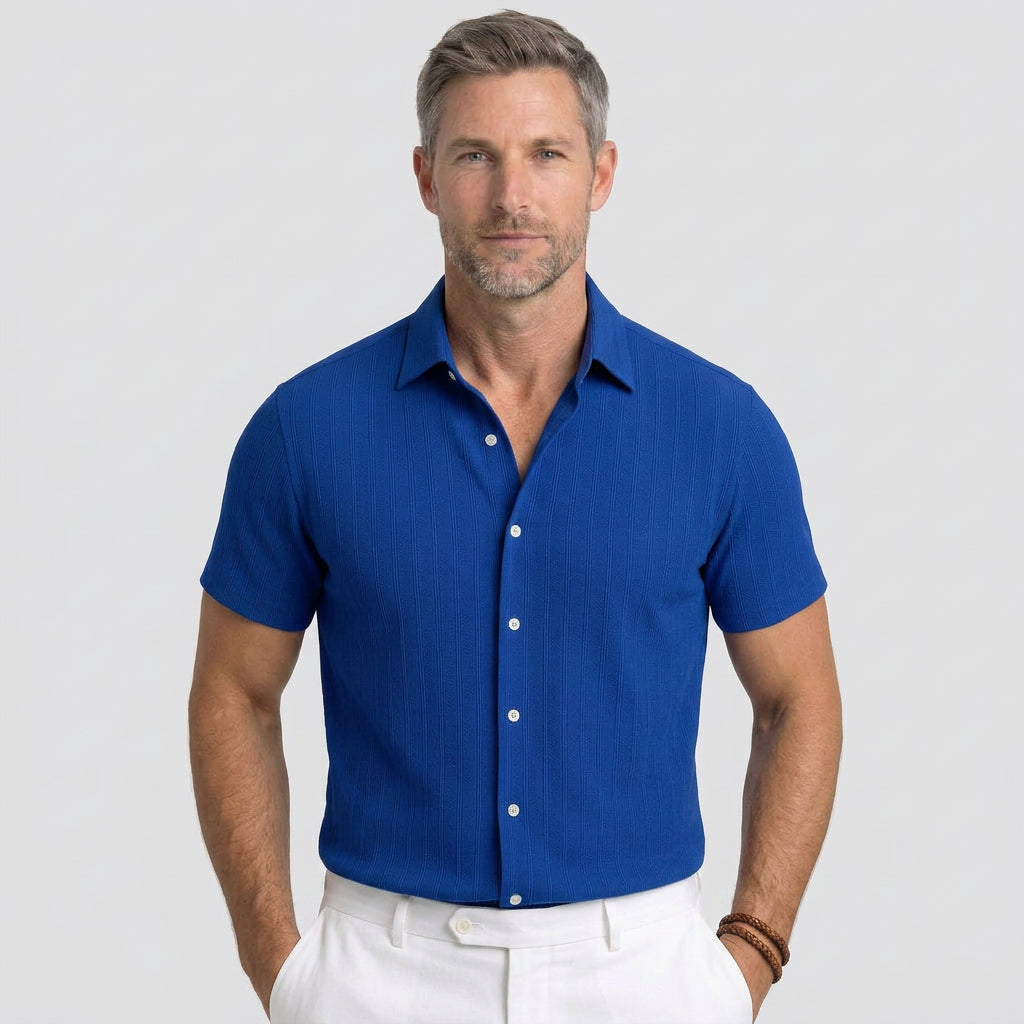 Men’s Short Sleeve Knit Shirt