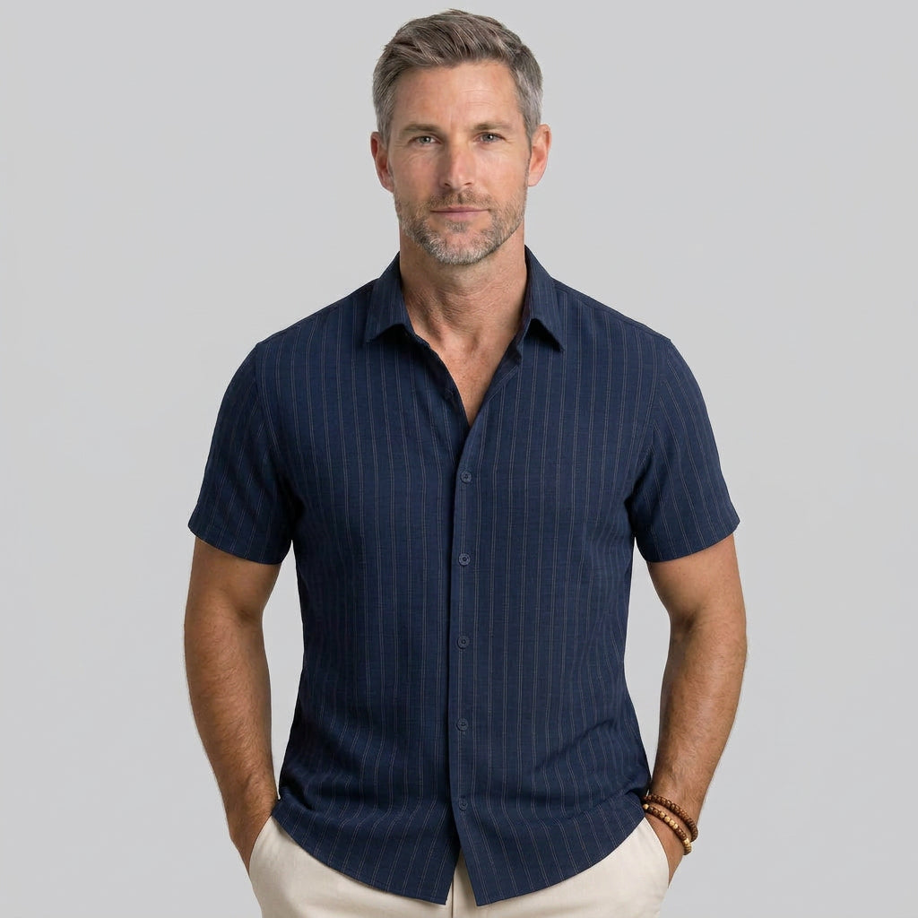 Men’s Short Sleeve Knit Shirt