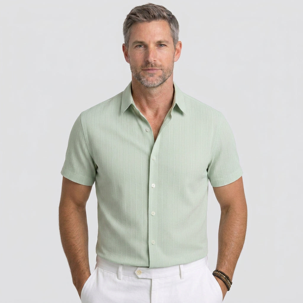 Men’s Short Sleeve Knit Shirt