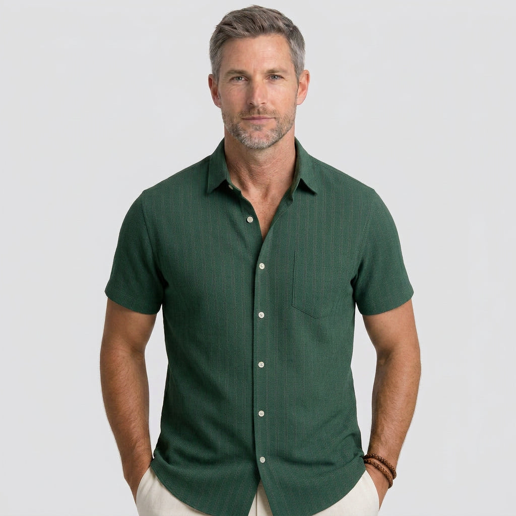 Men’s Short Sleeve Knit Shirt