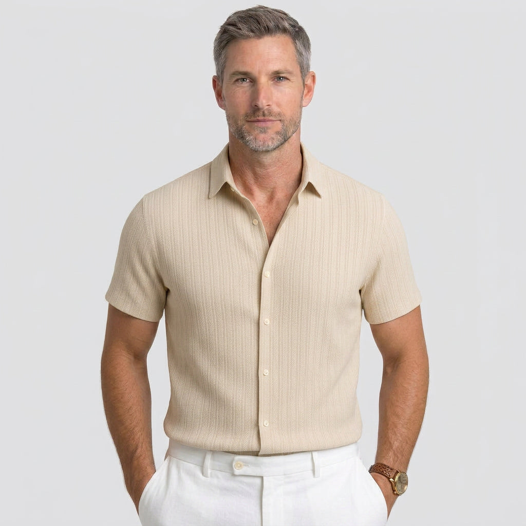 Men’s Short Sleeve Knit Shirt