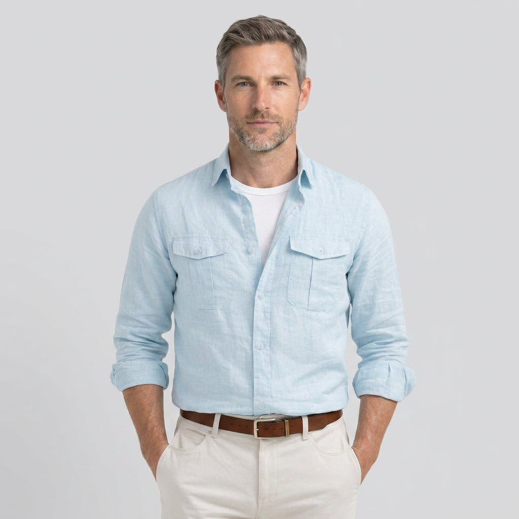 Men’s Utility Button Up Shirt