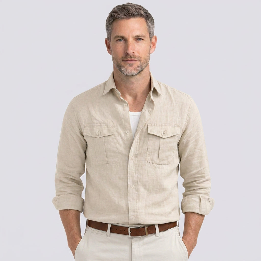 Men’s Utility Button Up Shirt