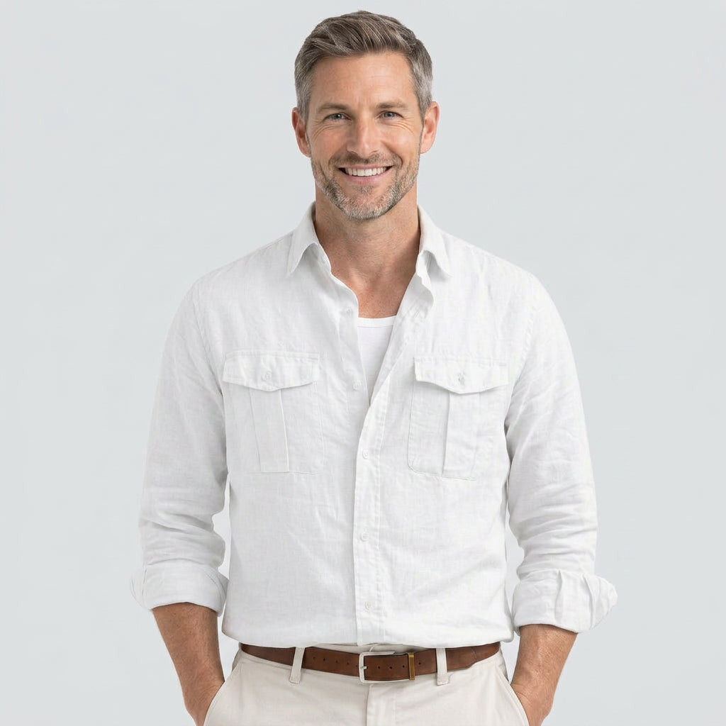 Men’s Utility Button Up Shirt