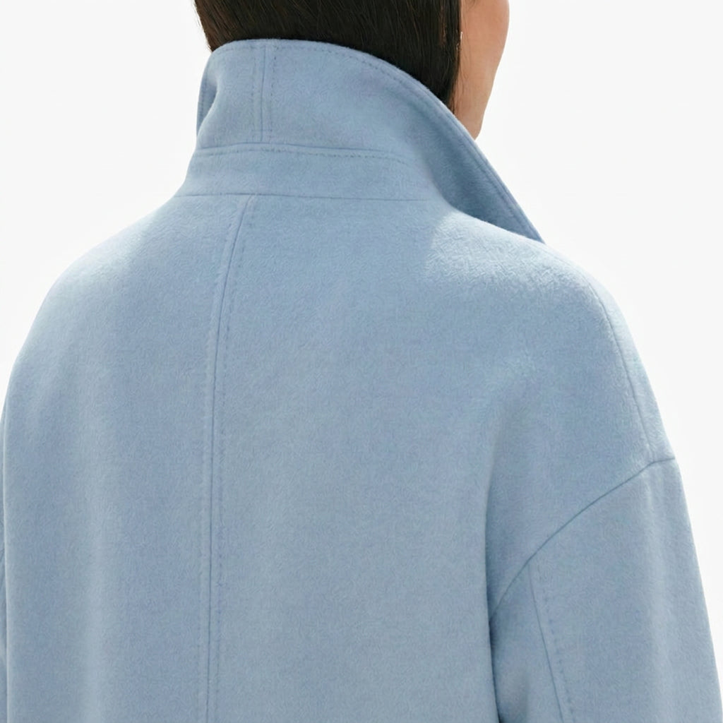 Coat – Lapel Collar Longline Elegant Style